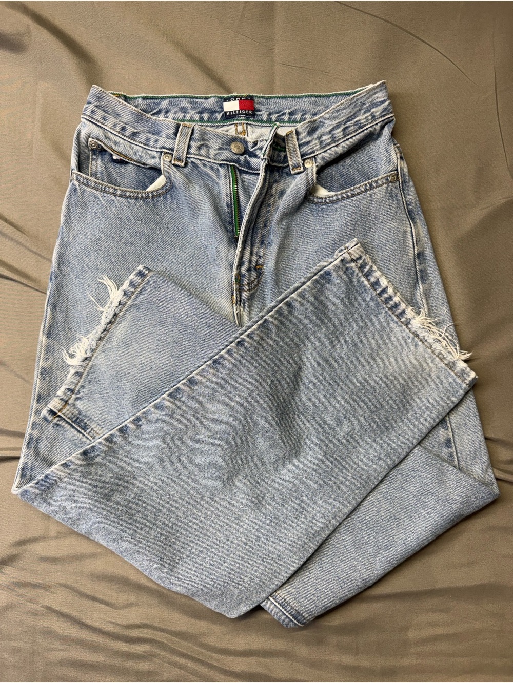 Tommy Hilfiger Light Wash Boys Relaxed Fit Jeans